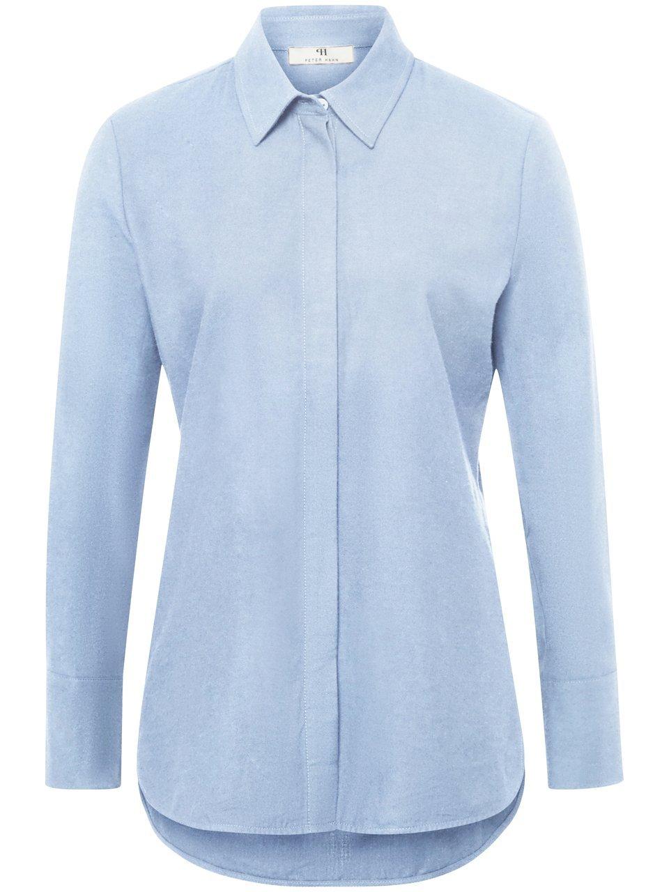 Bluse Peter Hahn blau günstig online kaufen