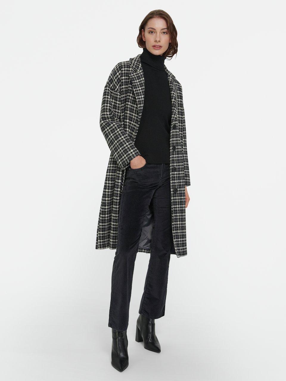 Off white check outlet coat