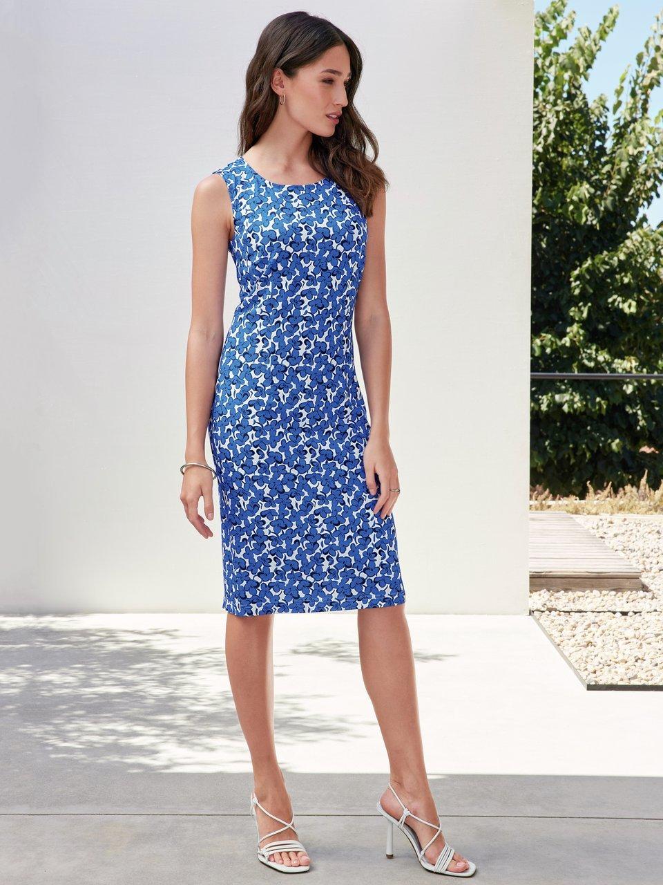 Thumbnail - mayfair by Peter Hahn - Jersey-Kleid, blau, Gr. 42 / M
