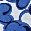 Kornblumenblau/Weiß-103631
