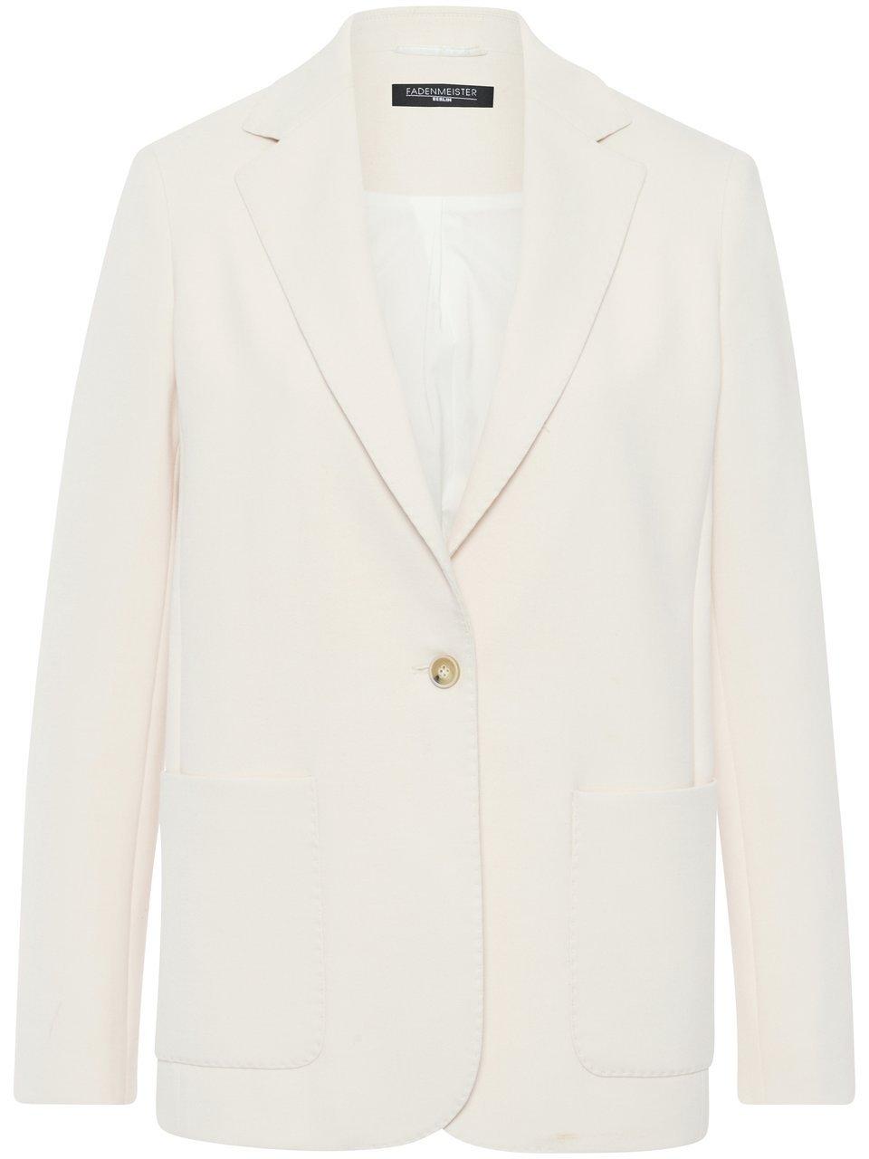 Fadenmeister Berlin Long-Blazer creme Business-Look popular