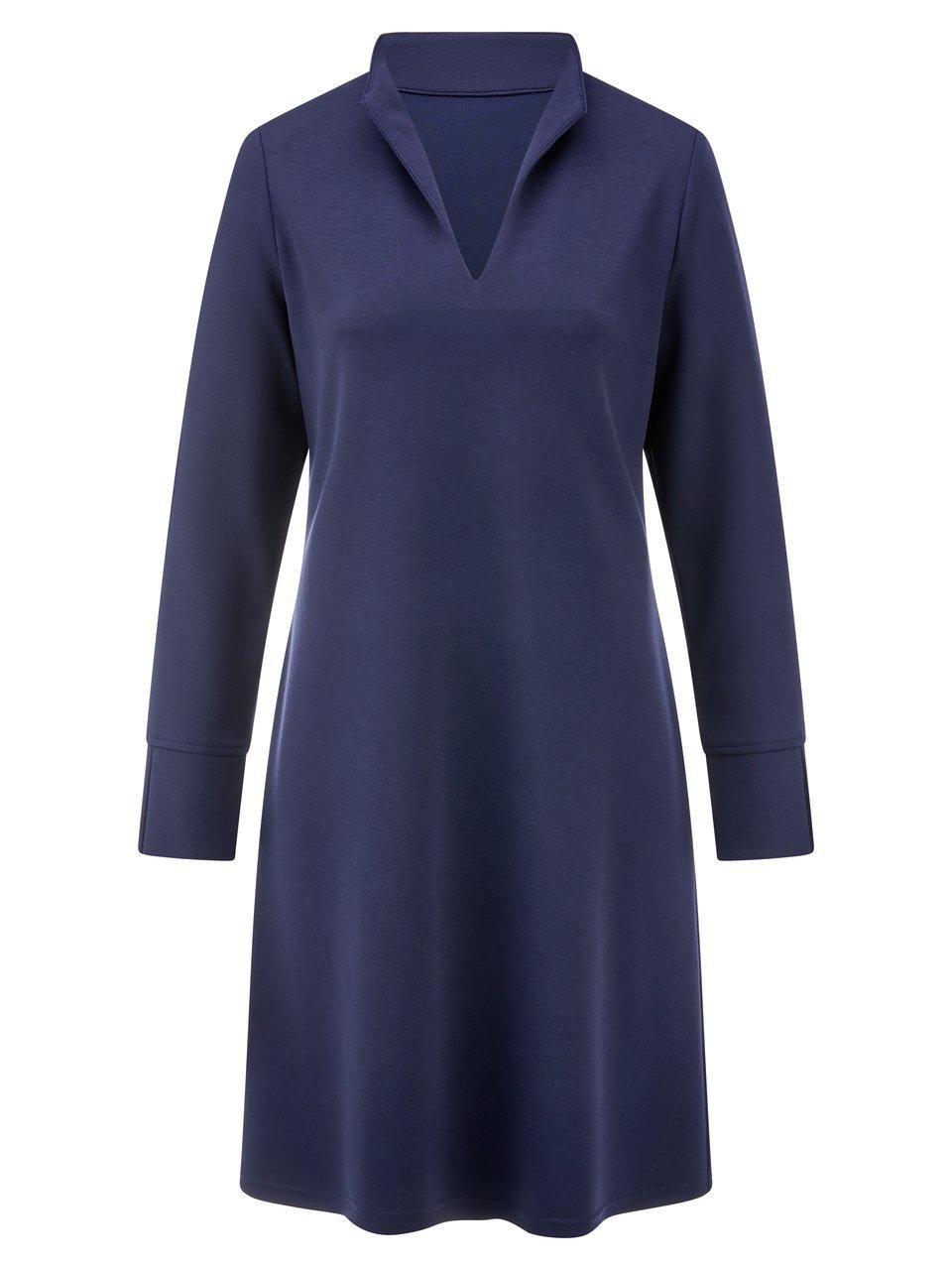 Jersey-Kleid Peter Hahn blau günstig online kaufen