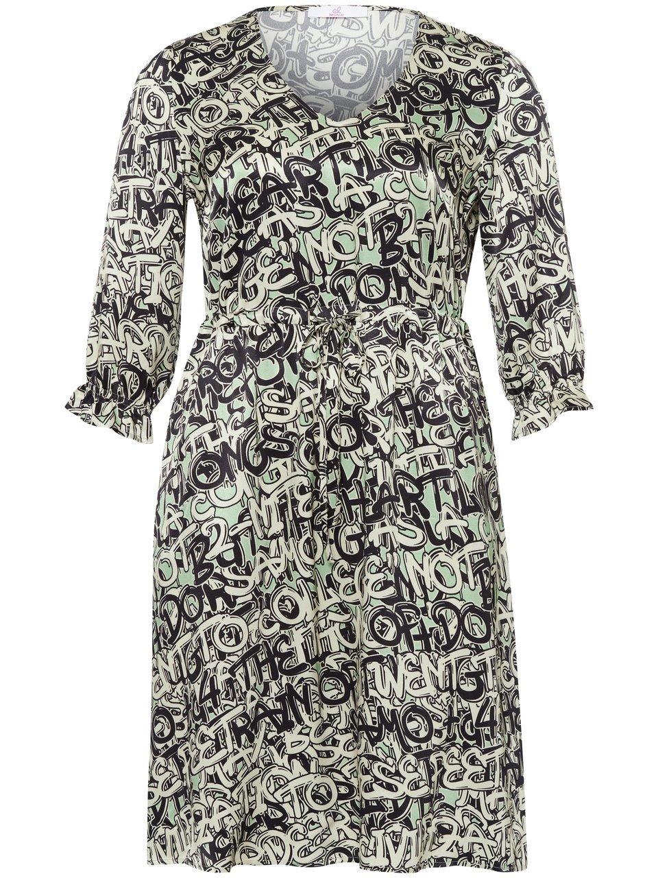 Thumbnail - Kleid V-Ausschnitt Emilia Lay mehrfarbig