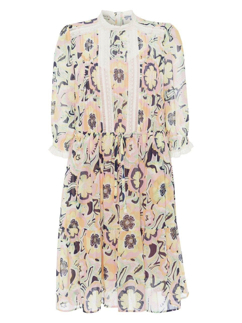 Kleid Rundhals-Ausschnitt Uta Raasch mehrfarbig günstig online kaufen