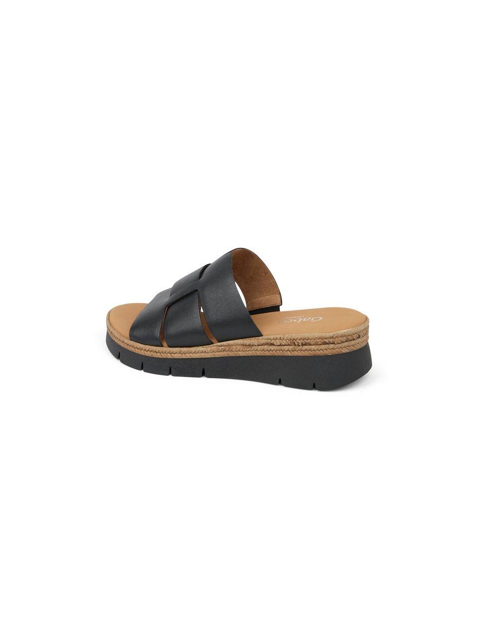 Plateau-Pantolette Gabor Comfort schwarz