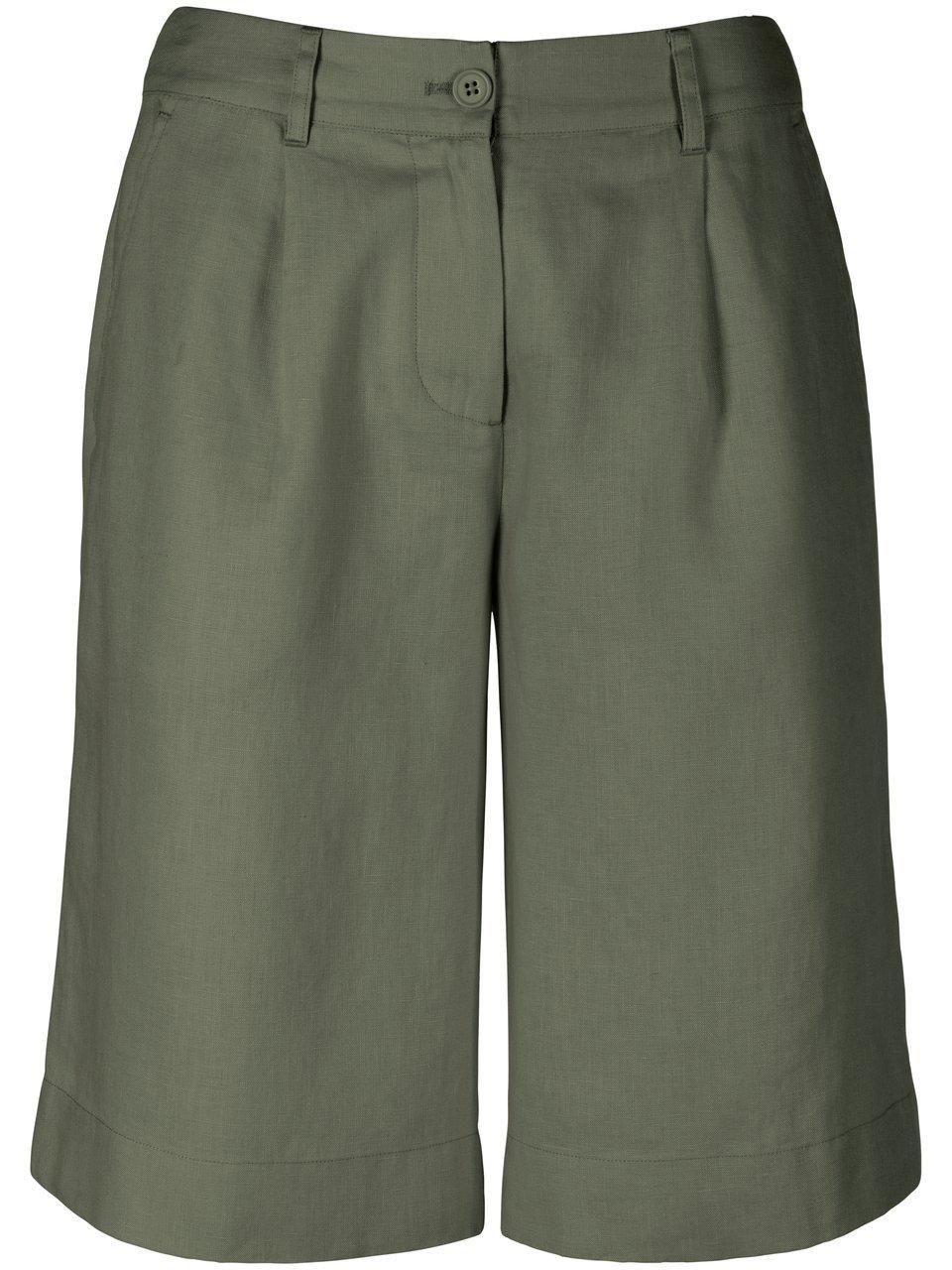 Bermudas Peter Hahn grün günstig online kaufen