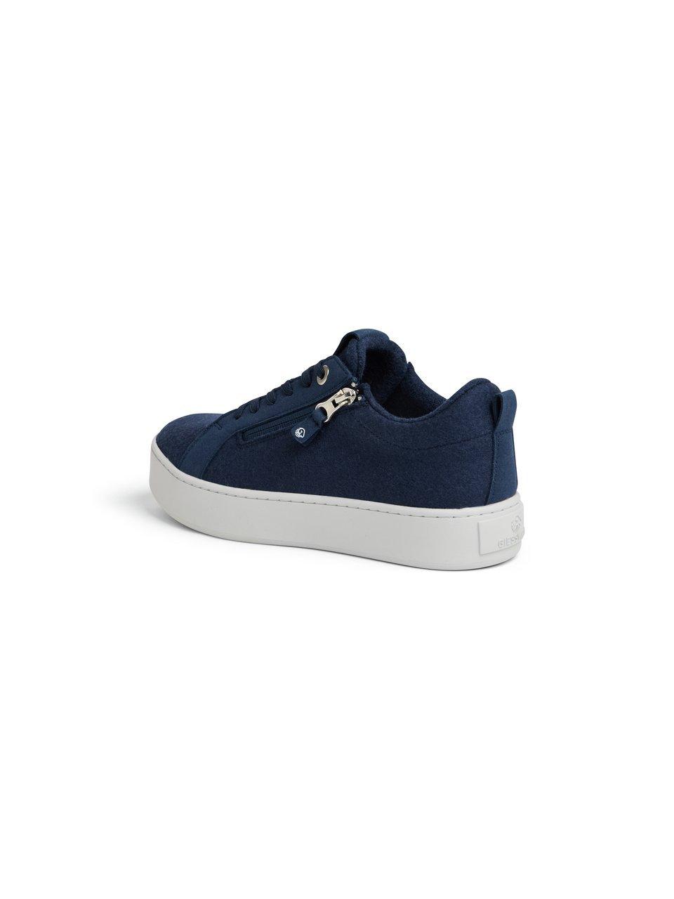 Plateau-Sneaker Giesswein blau