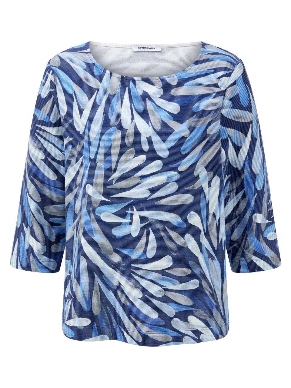 Rundhals-Shirt 3/4-Arm Peter Hahn blau günstig online kaufen