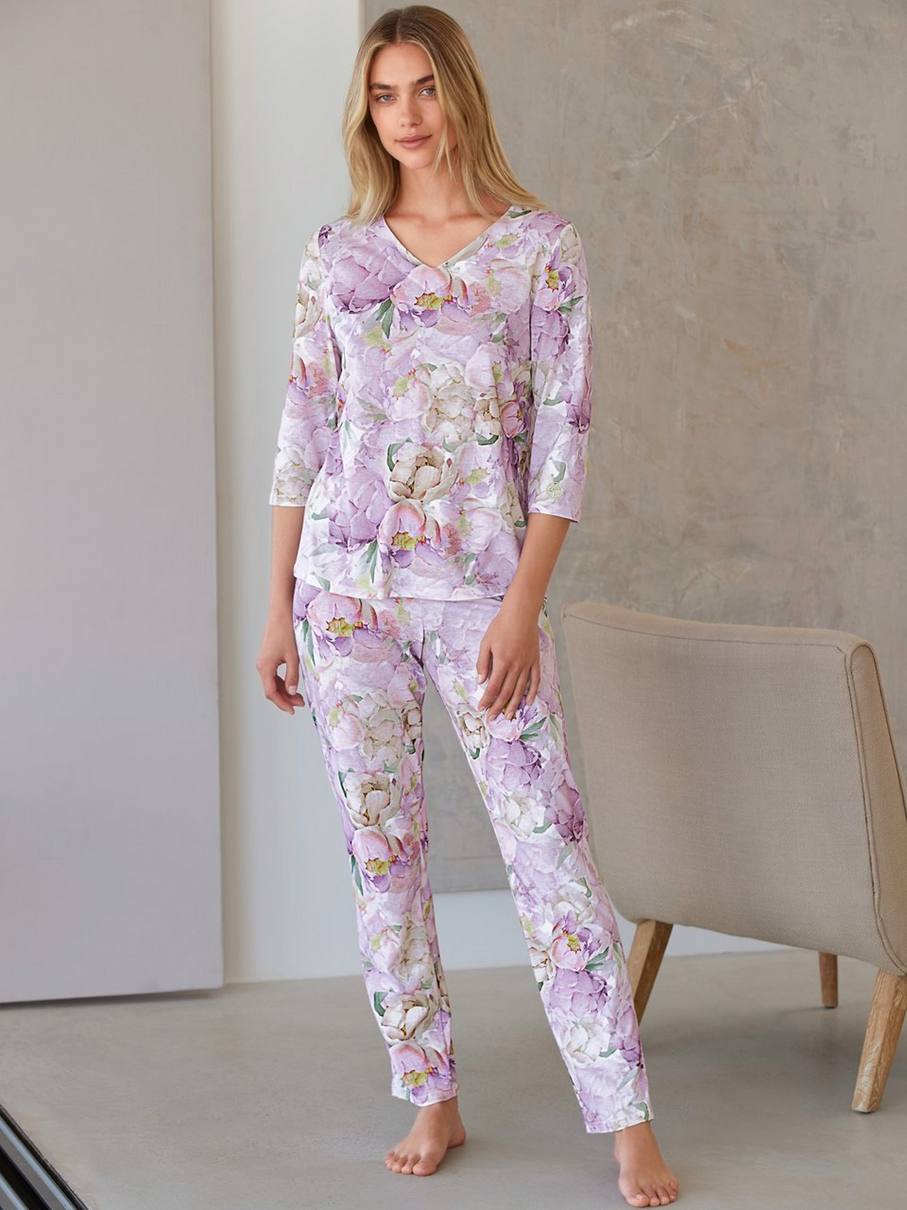 Pyjama Van Féraud paars