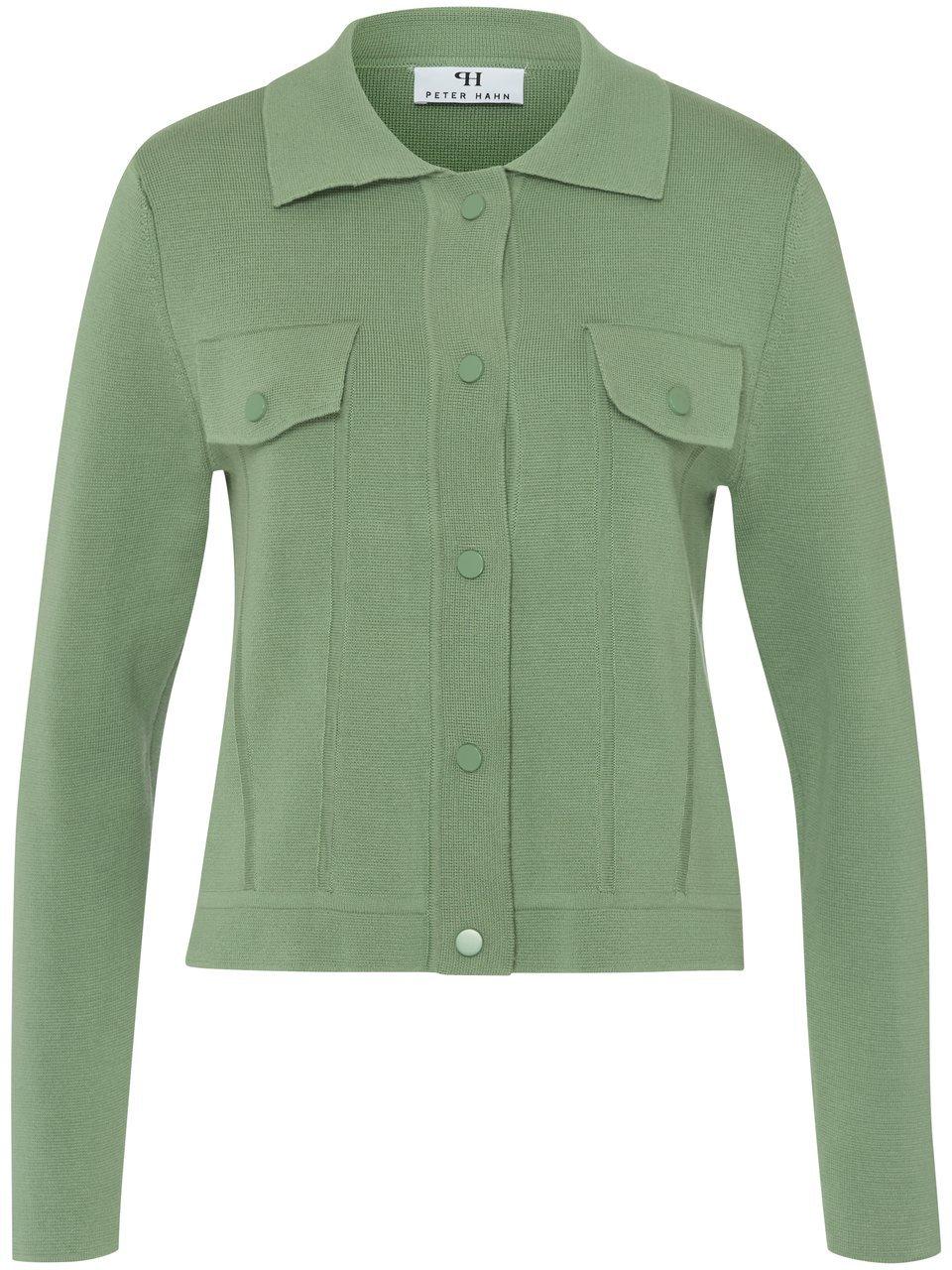 Strickjacke Peter Hahn grün günstig online kaufen