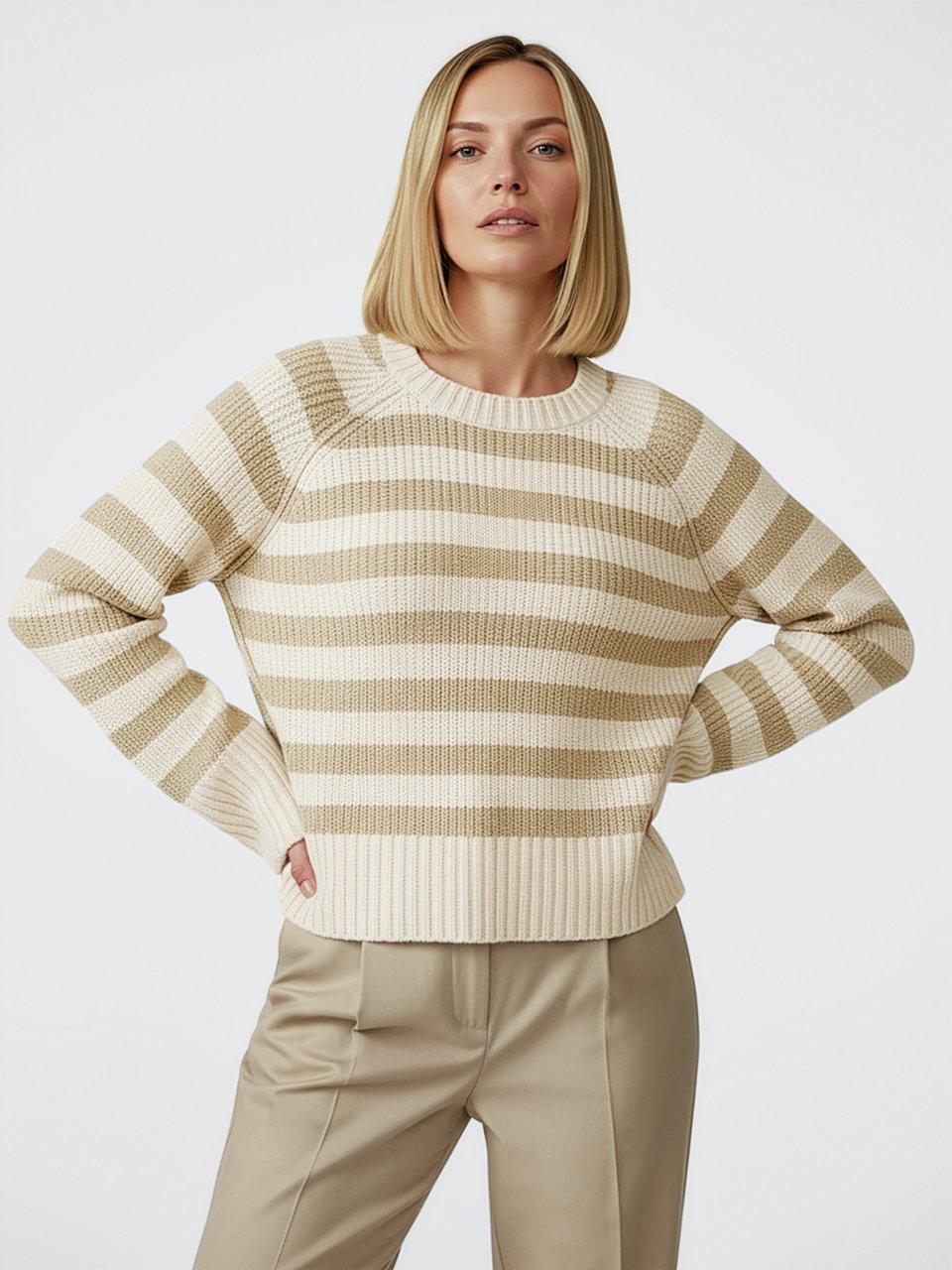 BOSS - Rundhals-Pullover Frixel