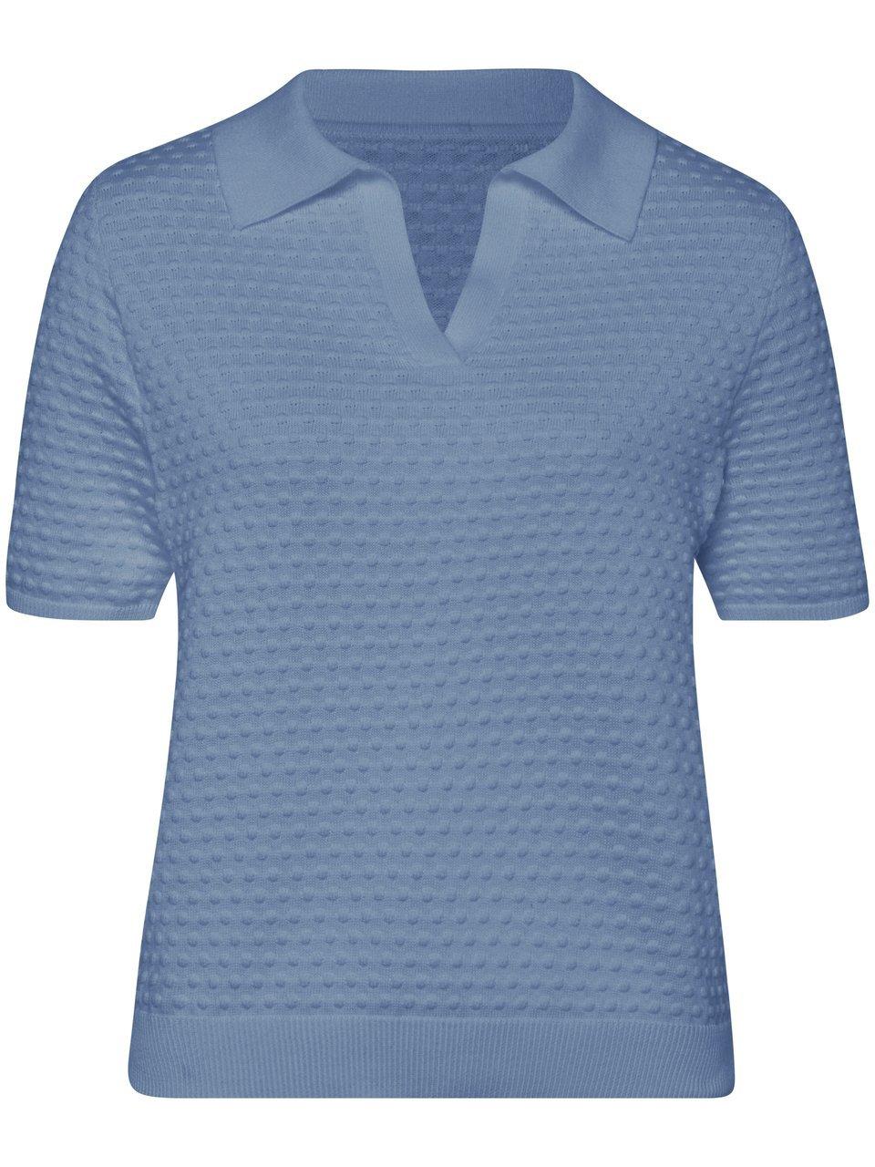 Polo-Pullover Peter Hahn blau im Sale-Peter Hahn 1