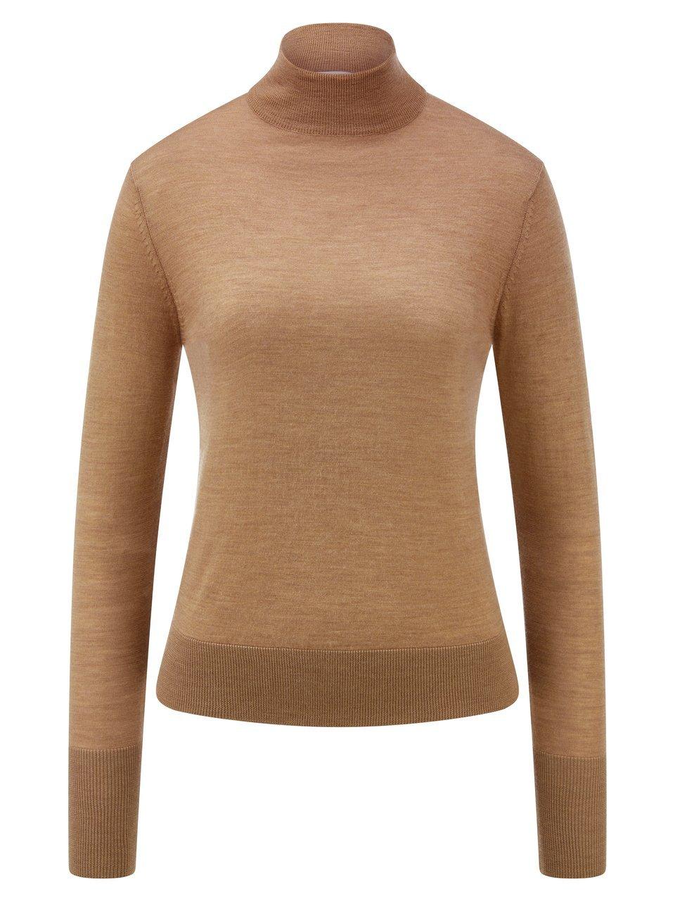 Rundhals-Pullover Peter Hahn braun günstig online kaufen