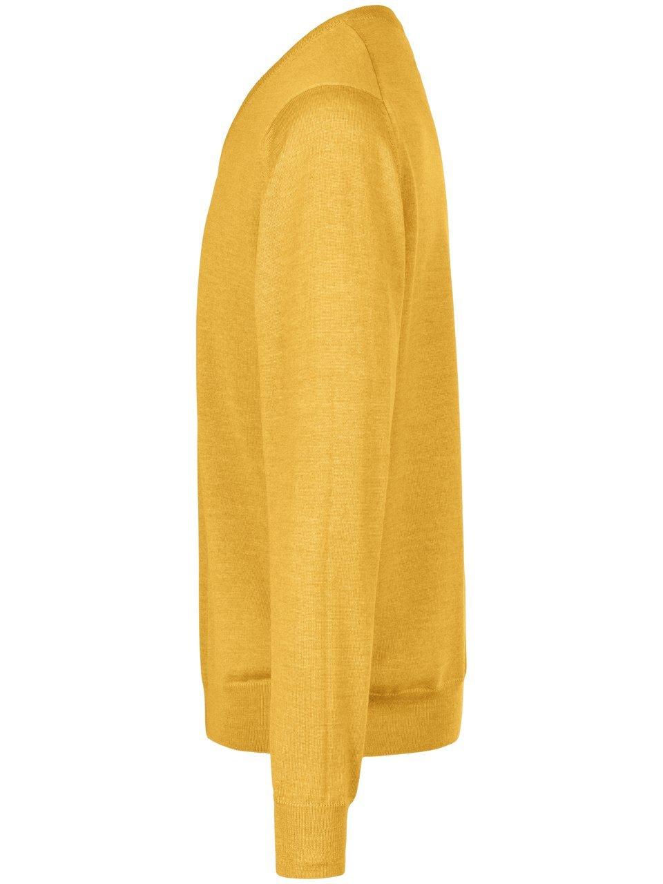 Thumbnail - V-Pullover Peter Hahn gelb