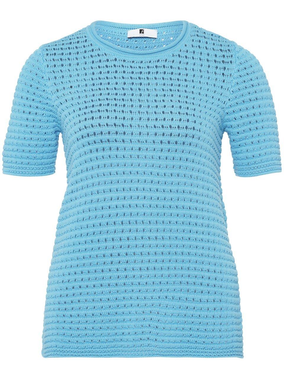 Rundhals-Pullover 1/2-Arm Anna Aura blau günstig online kaufen