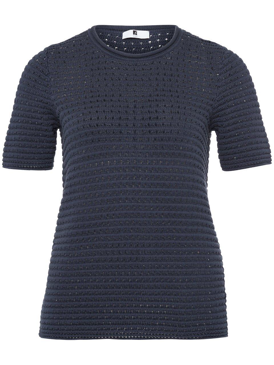 Rundhals-Pullover 1/2-Arm Anna Aura blau günstig online kaufen