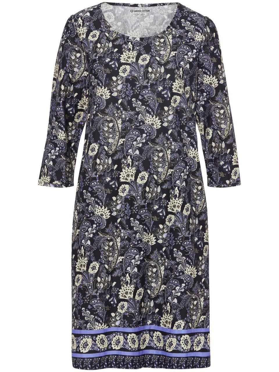 Jersey-Kleid Emma Green Cotton blau günstig online kaufen