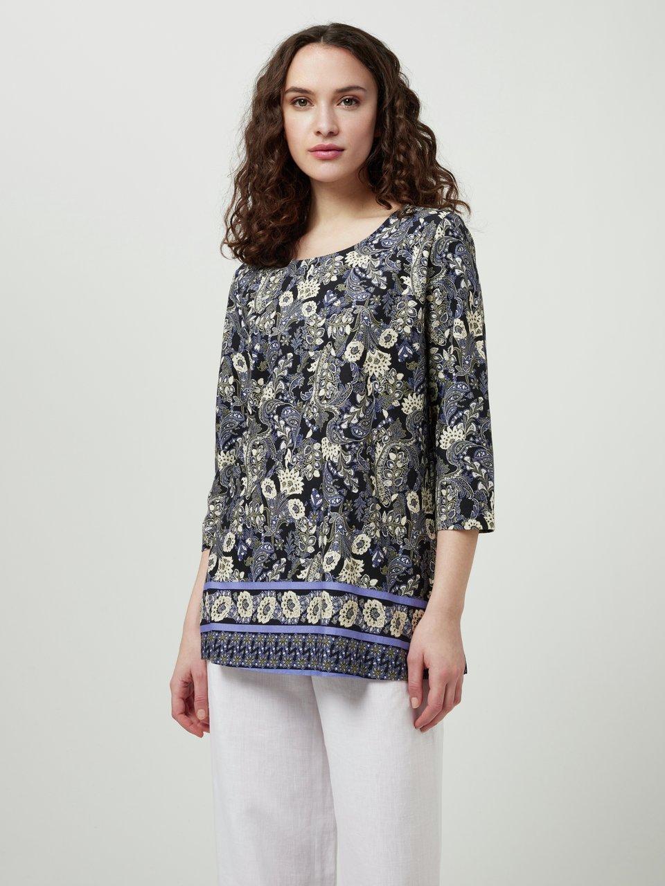 Green Cotton Long-Shirt Trine