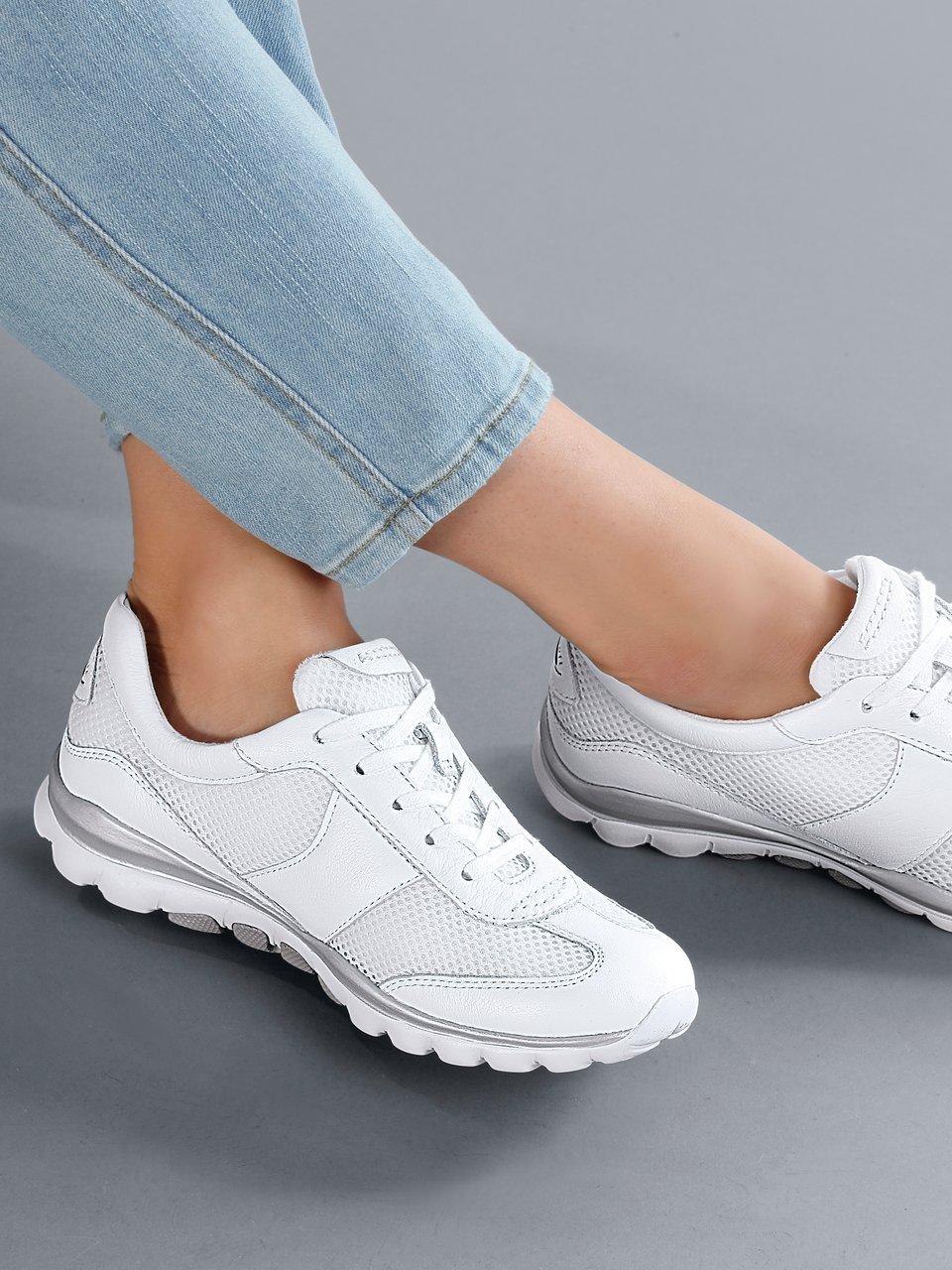 Rollingsoft - Les sneakers en cuir velours de veau