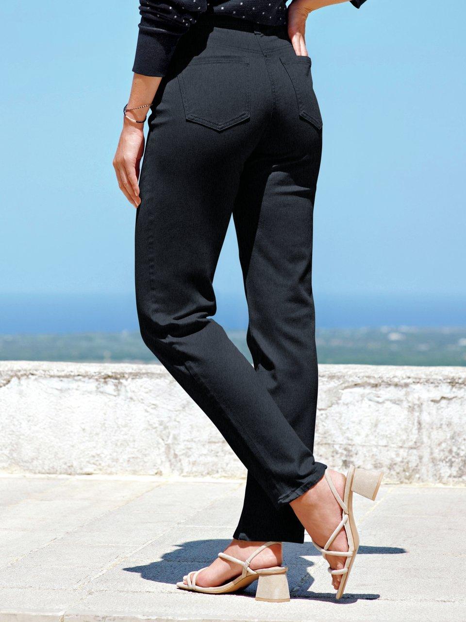 Gloria Vanderbilt Amanda High Rise Straight Jeans | Rinse Noir