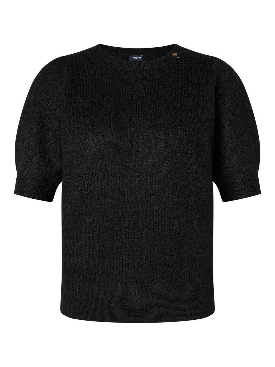 Rundhals-Pullover ballonförmigem 1/2-Arm Joop! schwarz günstig online kaufen