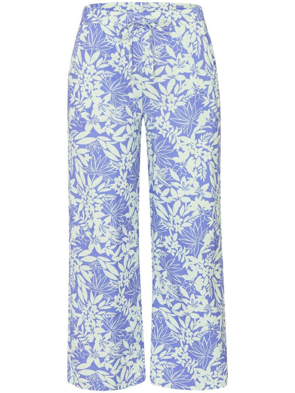 Enkellange broek Sanne Van Green Cotton blauw