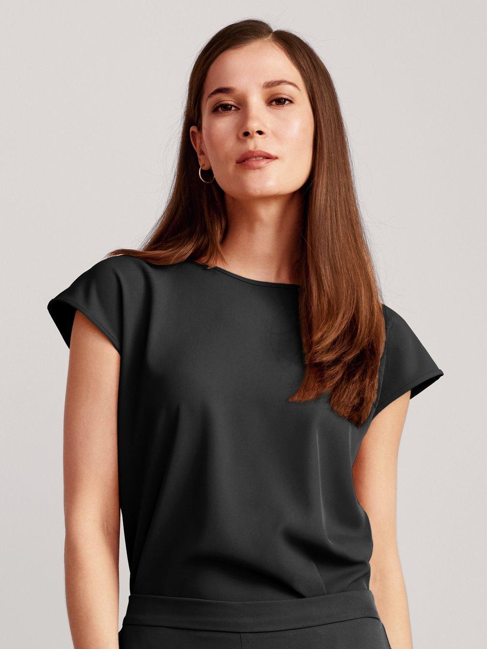 Mouwloze blouse Van UP! zwart