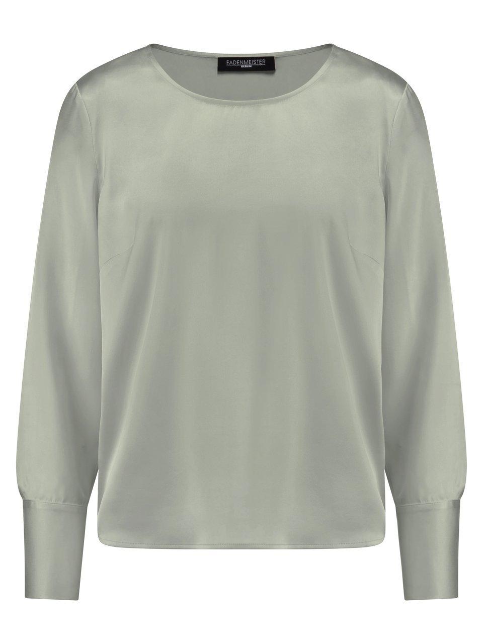 Bluse Fadenmeister Berlin grün günstig online kaufen