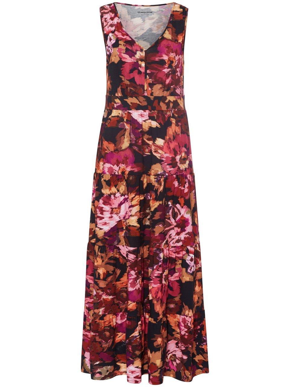 Ärmelloses Maxi-Jerseykleid Lone Green Cotton schwarz günstig online kaufen