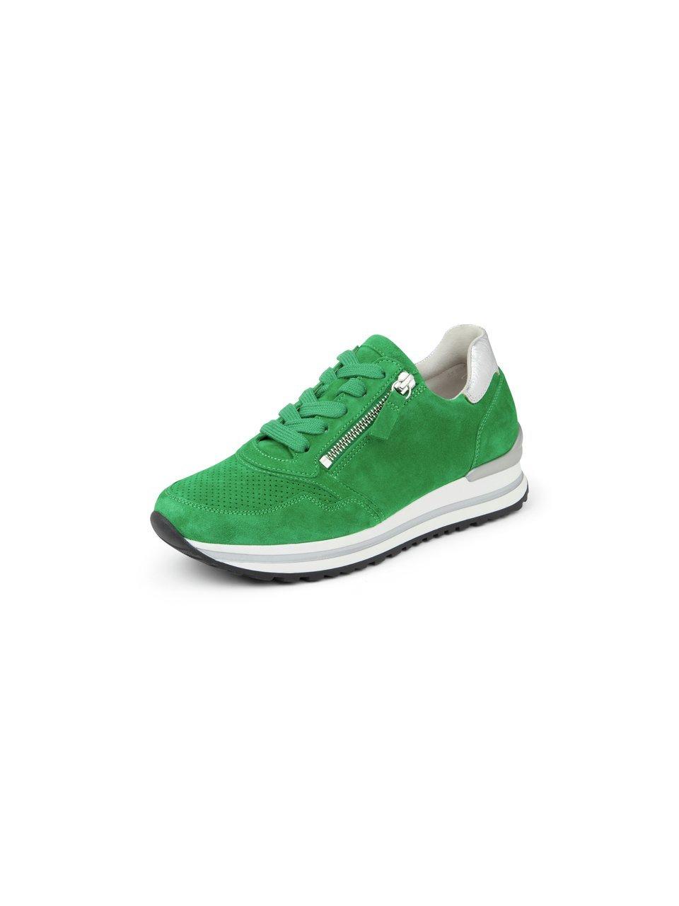 Gabor Comfort Sneakers met ritssluiting grasgroen