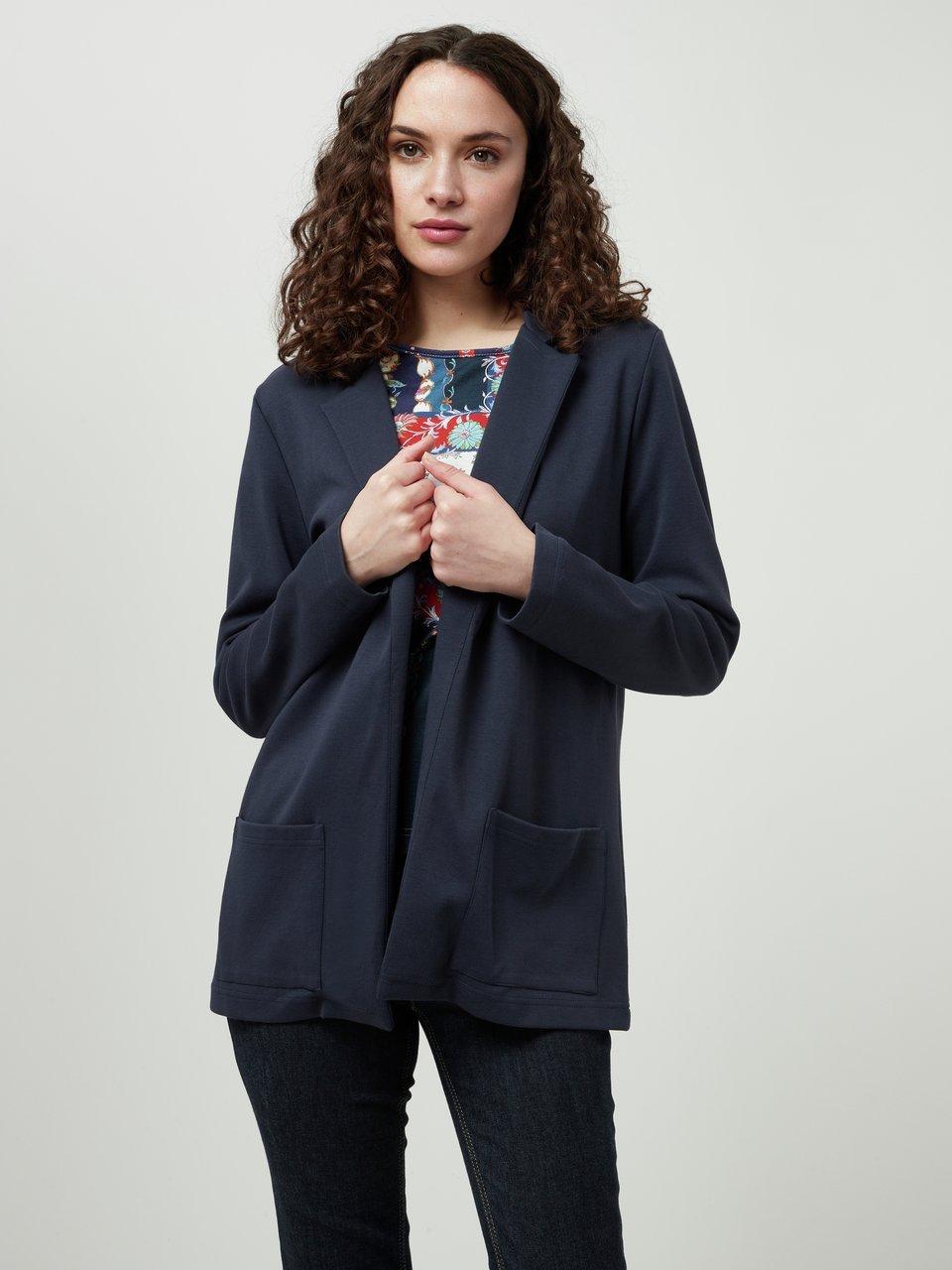 Green Cotton - Jersey-Blazer Elise