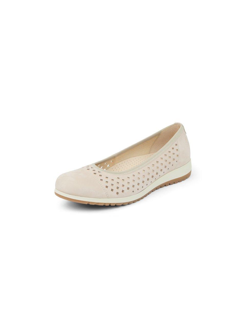 Thumbnail - Gabor - Ballerina, beige, Gr. 44 - Leder