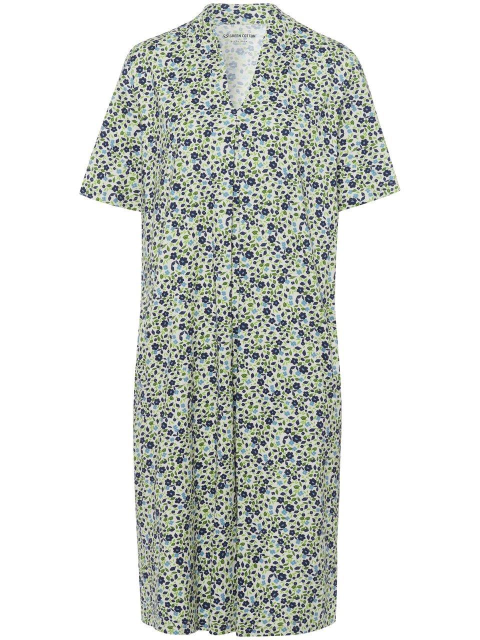 Jersey-Kleid Gerda Green Cotton weiss günstig online kaufen