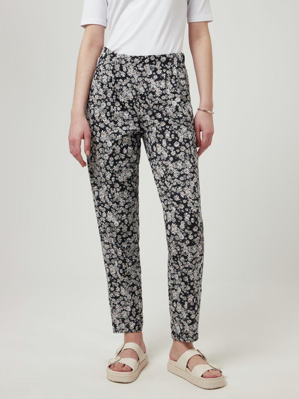 Green Cotton - Knöchellange Bundfalten-Hose Karla