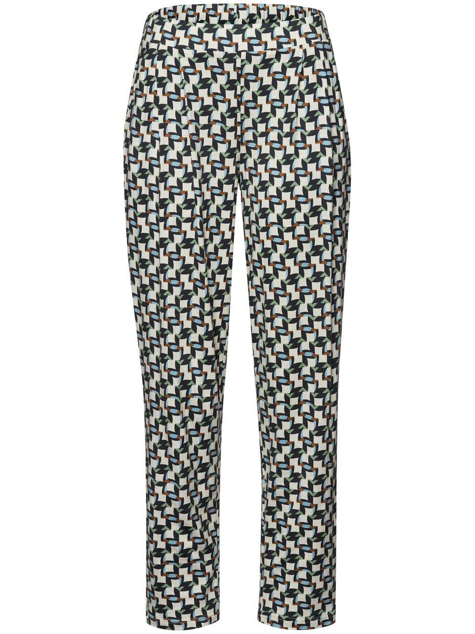 Knöchellange Bundfalten-Hose Karla Green Cotton beige günstig online kaufen
