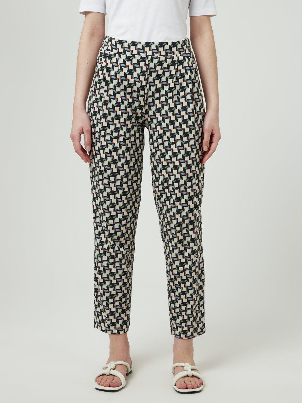 Green Cotton - Knöchellange Bundfalten-Hose Karla