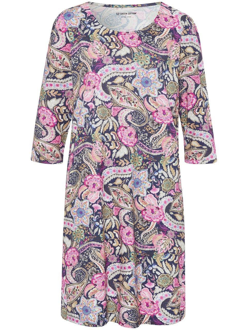 Jersey-Kleid Emma Green Cotton blau günstig online kaufen