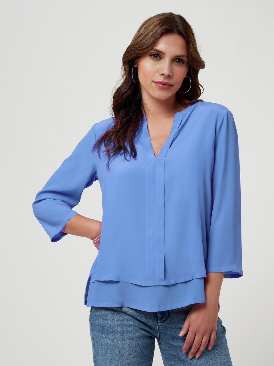 WALL London - Blouseshirt met 3/4-mouwen
