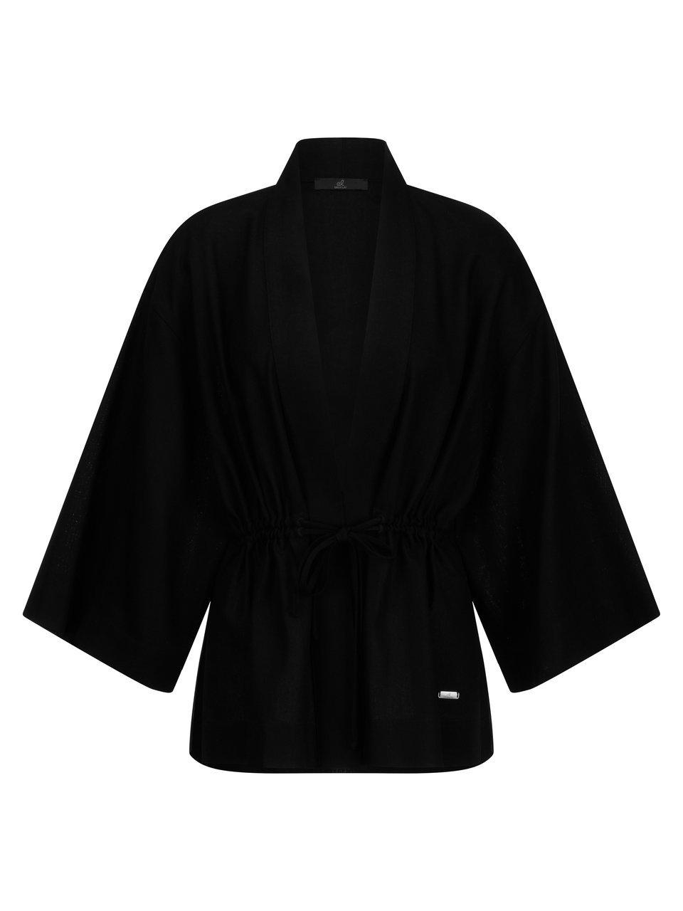Jacke weitem 3/4-Kimonoarm Emilia Lay schwarz günstig online kaufen