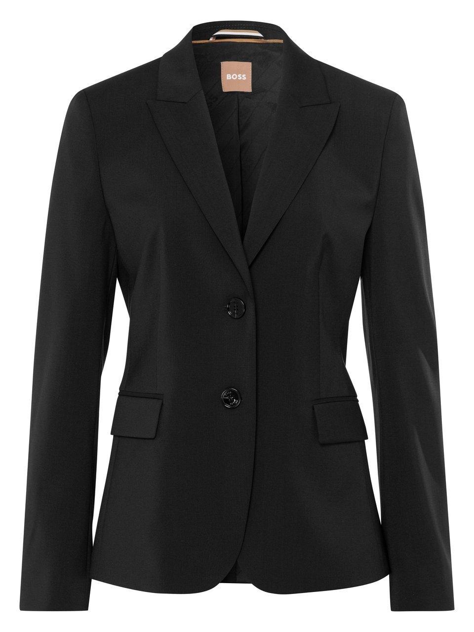 Boss Blazer Juleah Van  zwart