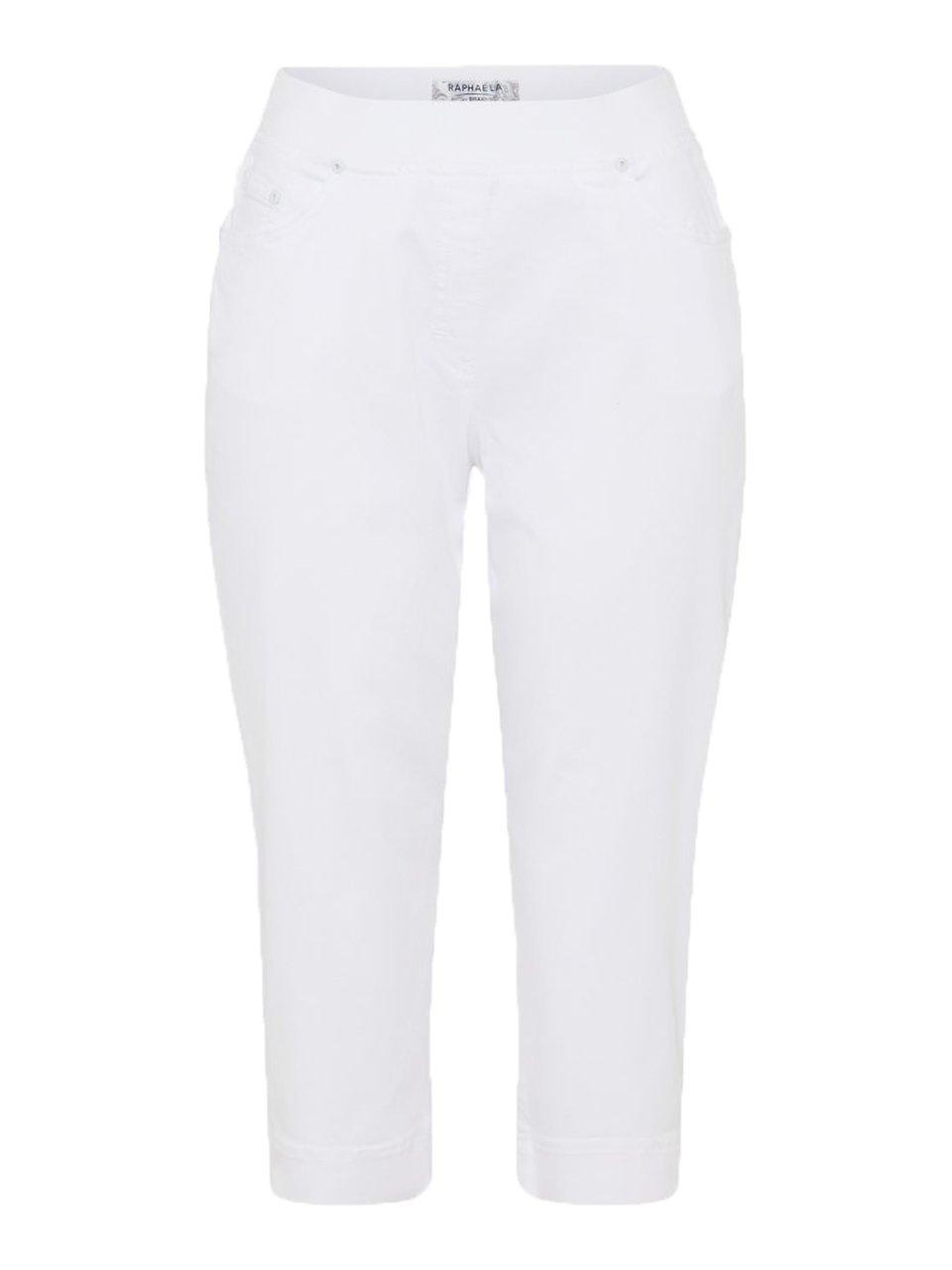 Comfort Plus-Caprihose Modell Carina Capri Raphaela by Brax weiss günstig online kaufen