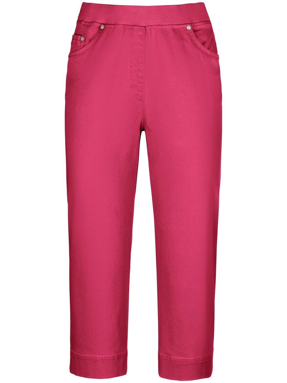 Thumbnail - Brax - Comfort Plus-Caprihose Modell Carina Capri, pink, Gr. 20 - Baumwolle