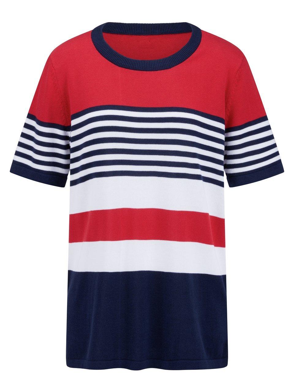 Rundhals-Pullover 1/2 Arm Emilia Lay weiss günstig online kaufen