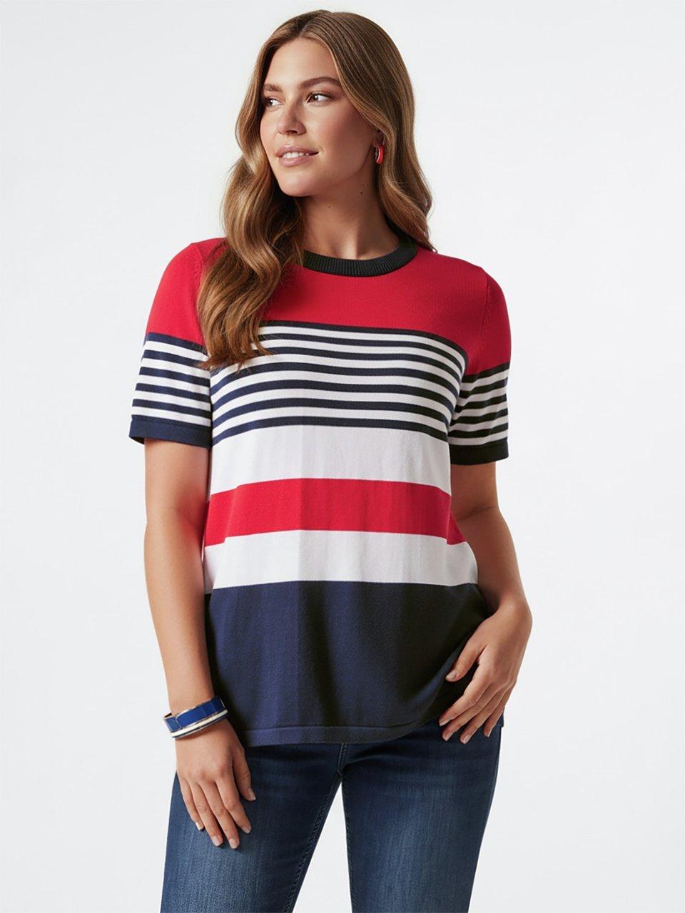 Emilia Lay - Rundhals-Pullover mit 1/2 Arm