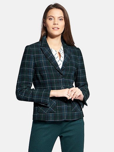 Le Suit - LE SUIT Womens Gray Single Button Blazer Jacket 