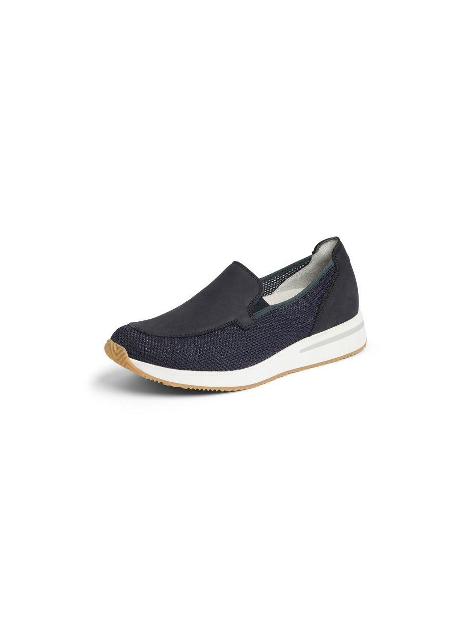 Thumbnail - Waldläufer - Slipper Agnes, blau, Gr. 41