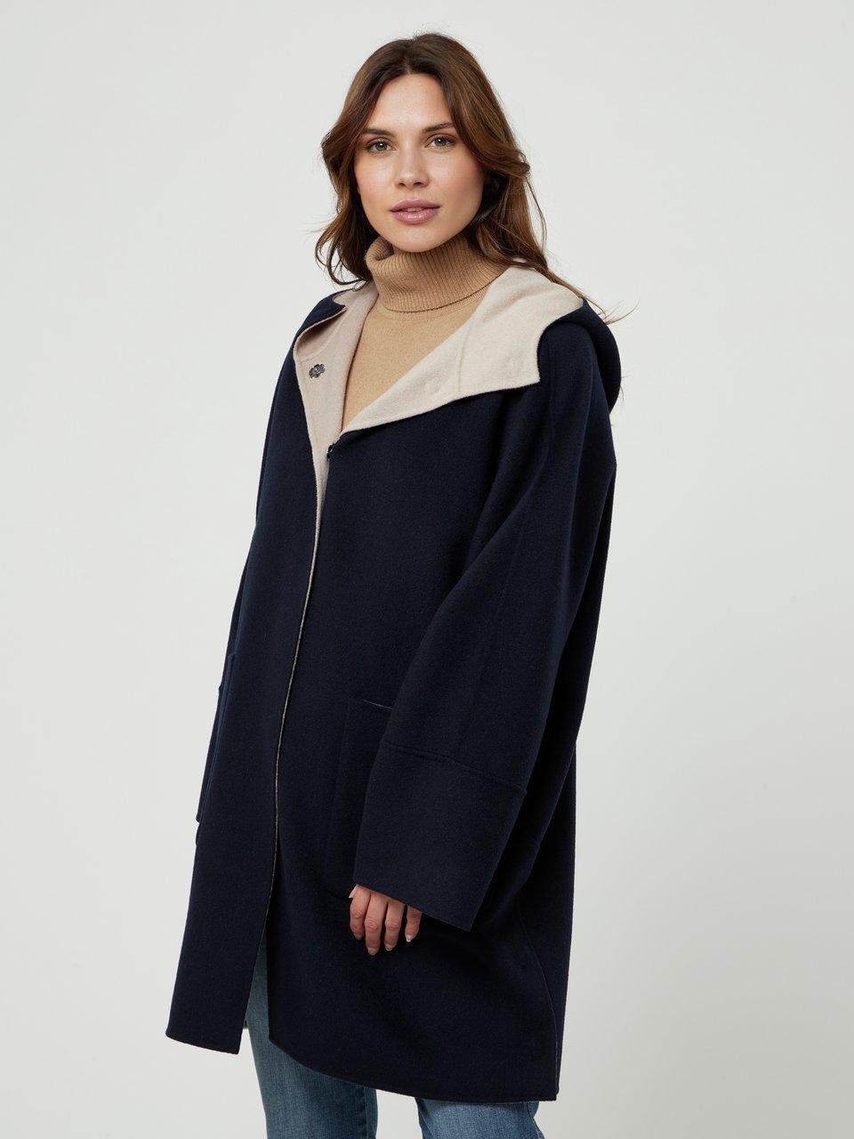 BASLER - La veste réversible 100% laine vierge