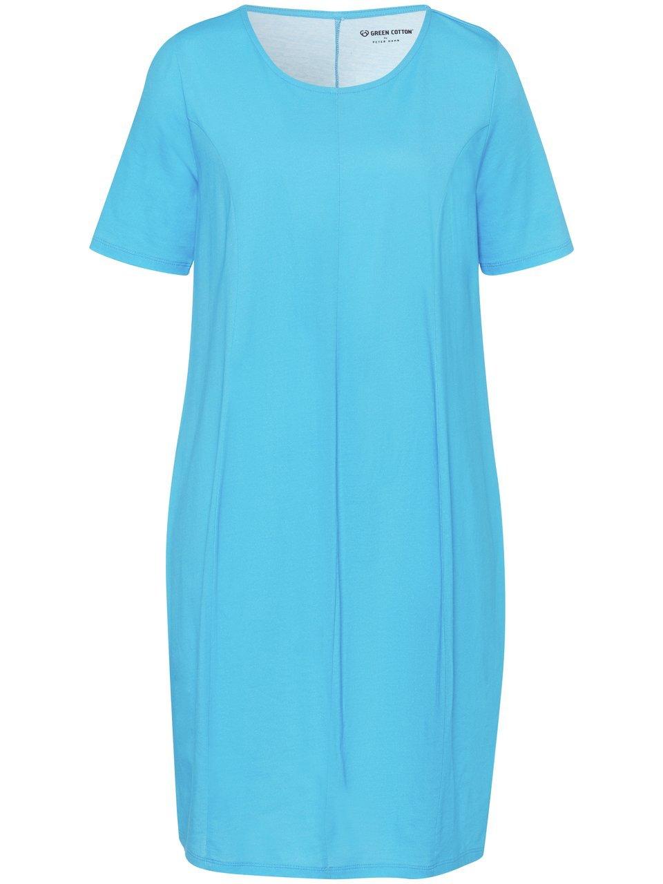 Jersey-Kleid Oda Green Cotton blau günstig online kaufen