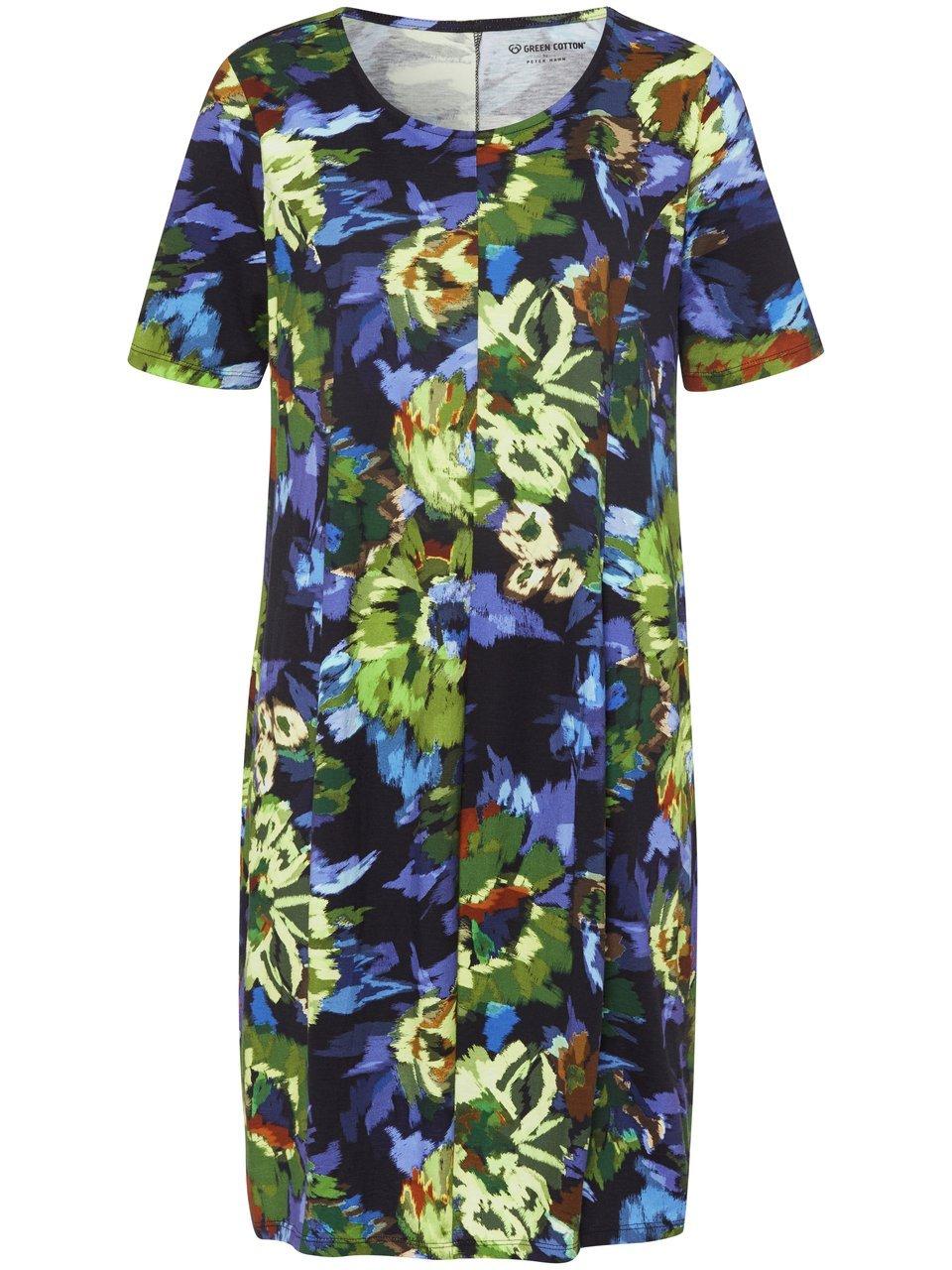 Jersey-Kleid Oda Green Cotton blau günstig online kaufen