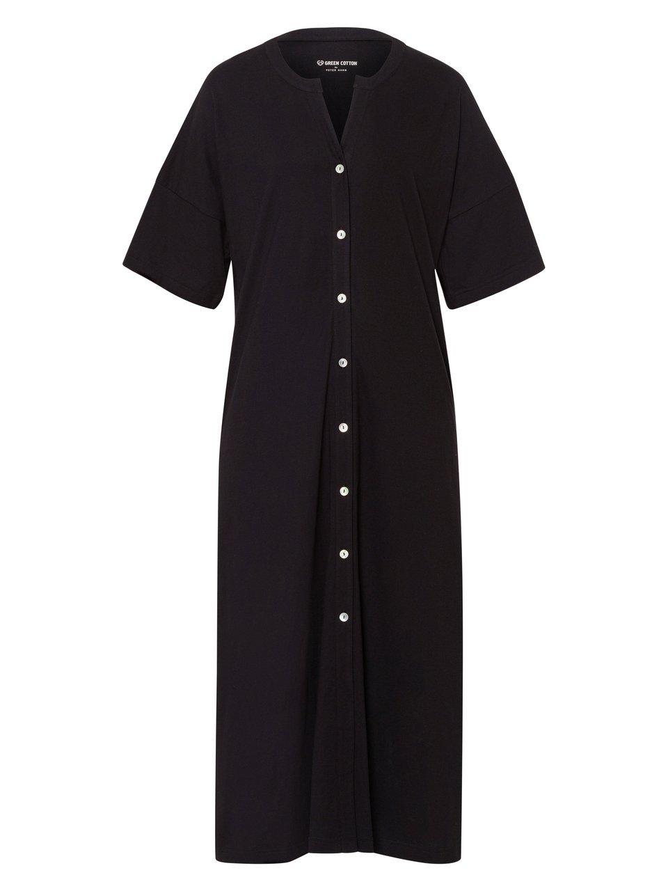 Jersey-Kleid Dorthe Green Cotton schwarz günstig online kaufen
